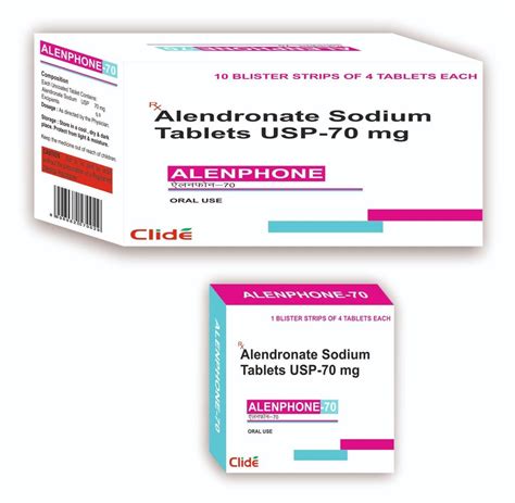 Alenphone 70 Alendronate Sodium Tablets Usp 70 Mg At Rs 1650stripe