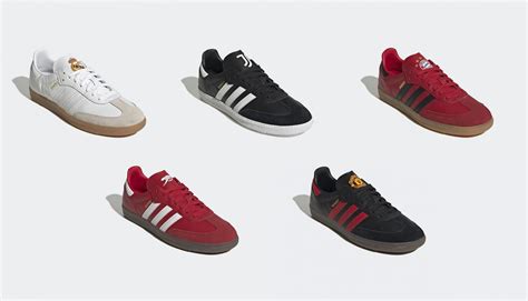 adidas Drop Samba Sneakers In European Team Colours - SoccerBible