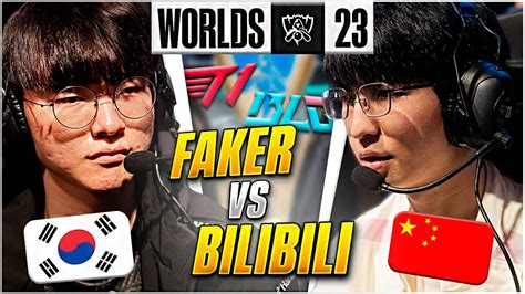 Faker Contra El SubcampeÓn Chino En Worlds 😱 T1 Vs Blg Nick Daboom