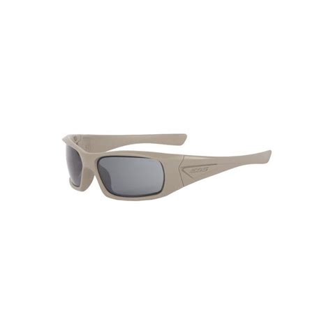 Ess 5b High Impact Sunglasses Terrain Tan Frame Smoke Grey Lenses