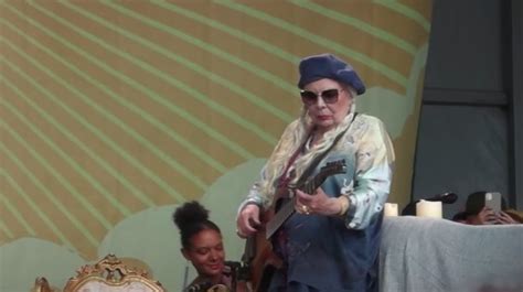 Joni Mitchell Plays Surprise Newport Folk Fest Performance Watch