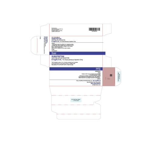 Ndc Package 60429 994 02 Sumatriptan Injection Subcutaneous