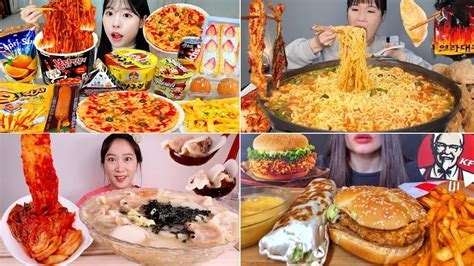 Best Asmr Mukbang Spicy Food 50 Sulgi Nana Mukbang Amatta Zulfia