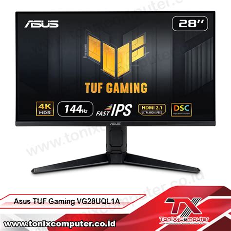 ASUS TUF Gaming VG28UQL1A 28 4K UHD Fast IPS Gaming Monitor 144Hz