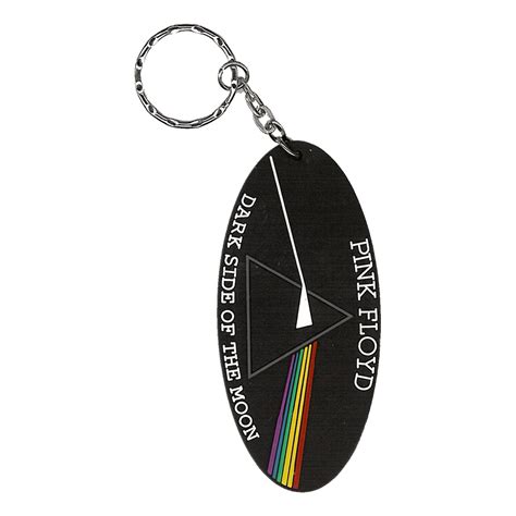 Pink Floyd Darkside Keychain Liquid Blue