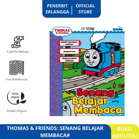 Jual DISKON BUKU ERLANGGA BUKU AKTIVITAS ANAK THOMAS FRIENDS