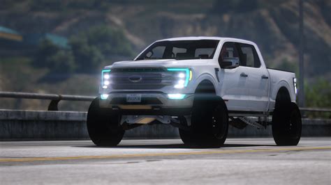 2021 Ford F150 Xlt Pickup Truck Fivem Mods