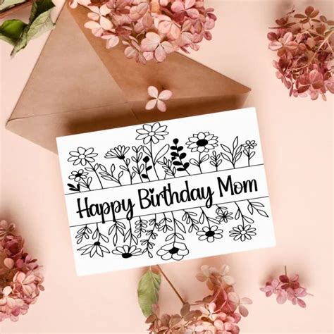 Free Printable Birthday Cards for Mom (3 Designs!) - Leap of Faith Crafting