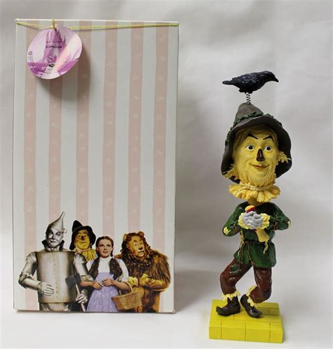 The Wizard Of Oz Scarecrow Bobble Head Westland Giftware NEW In Box