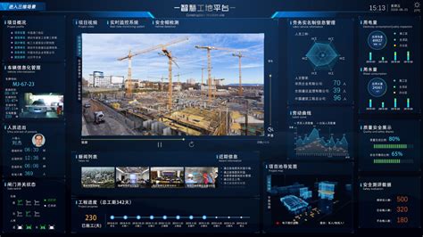 3dgis数字孪生技术打造智慧工地监控系统分析 臻图信息