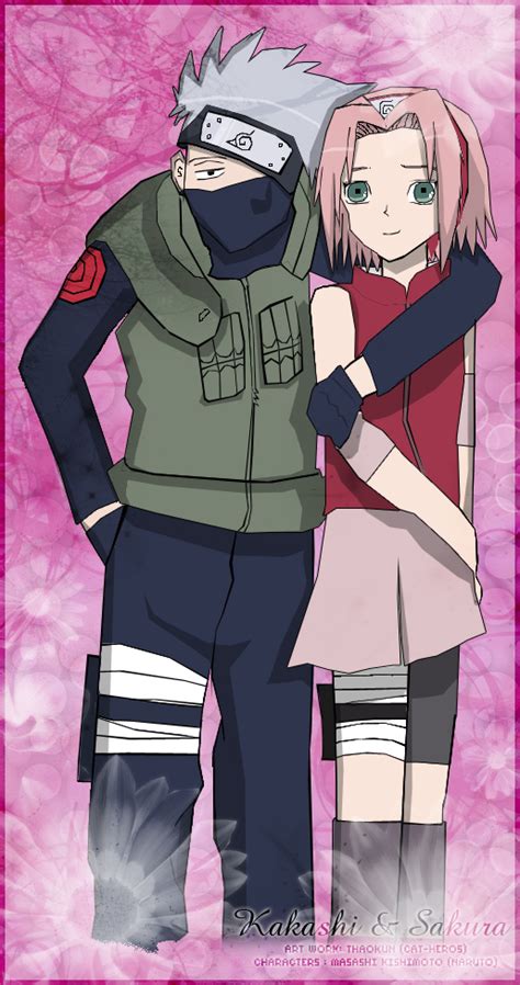 Kakashi and Sakura by cat-heros on DeviantArt