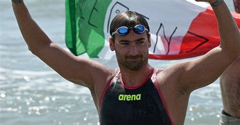 Argento Nella Staffetta Per Domenico Acerenza Ai Mondiali Di Nuoto