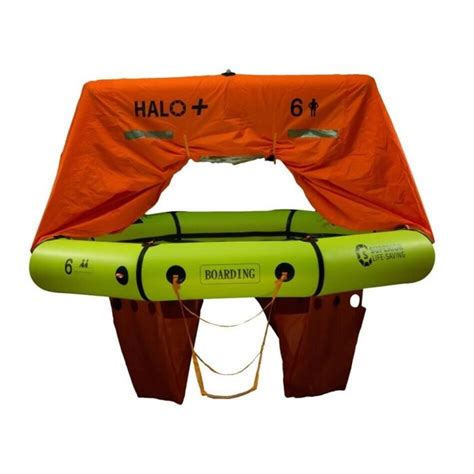 Superior Life Saving Equipment Halo Compact Life Raft Defender Marine