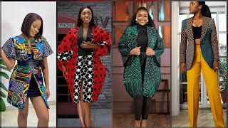 Ankara Jacket Designs For Beautiful Women See Photos