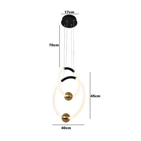 Lustre Pendente Led Smd W Moderno Luz K Sala De Jantar Em