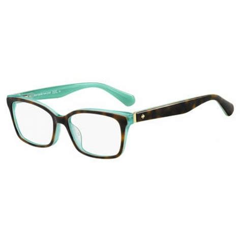 Kate Spade Ks Jeri Eyeglasses 0kl3 Havana Matte Z Aqua