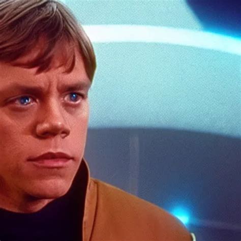 Luke Skywalker As A Member Of Star Fleet On Star Trek Stable