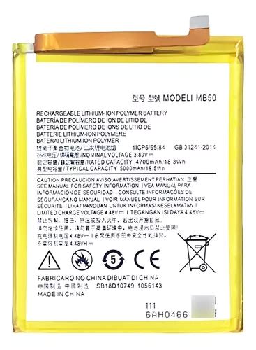 Bater A Pila Para Motorola G