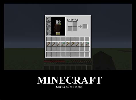 how to make a hoe in minecraft 1
