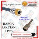 Jual Mata Bor Obeng Hex Nut Roofing Baja Ringan Konektor Ring Magnet