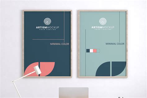 FRAME LOGO MOCKUP | Product Mockups ~ Creative Market