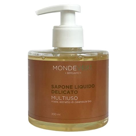 Mondevert Sapone Liquido Delicato Multiuso Mondevert Shop Online