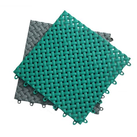 Interlocking Anti Slip Drainage PVC Mat For Swimming Pool China Anti