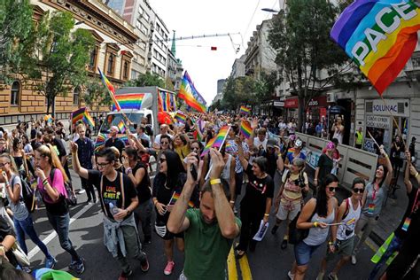 Amid Heightened Security Belgrades Lgbtq Community Marches For Equality