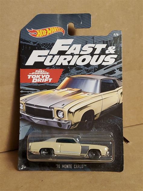 Hot Wheels 2019 Walmart Exclusive 4 6 Fast Furious 70 Monte Carlo