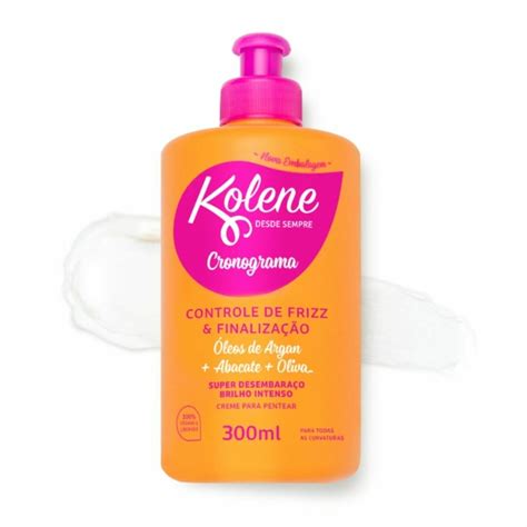 Condicionador Creme Para Pentear Kolene Cronograma Capilar 300ml