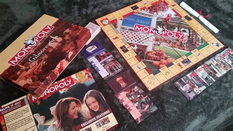 Custom Monopoly Custom Board Games Gilmore Girls Fashion Glimore