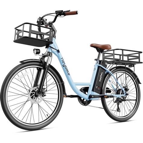 Heybike Cityscape Electric Bike W Electric City Cruiser Bicycle Up