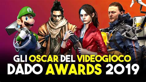 DadoBax lancia in video gli Oscar dei Videogiochi più importanti del 2019