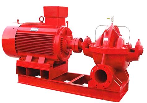 Xbd G Os Motor Double Suction Split Fire Pump Set Shandong Hairui