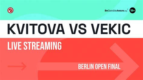 Petra Kvitova Vs Donna Vekic Live Stream How To Watch Berlin Open