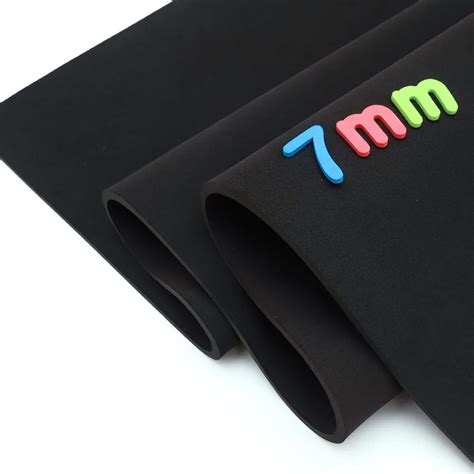 7mm Thick Sample SBR Neoprene Sewing Fabric Waterproof Windproof Diving