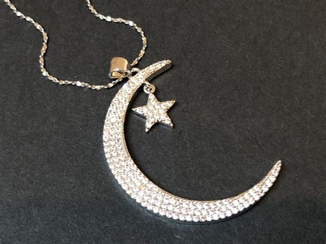 Collier Ras De Cou Chaine Et Lune En Argent 925 La Soul Bijoux