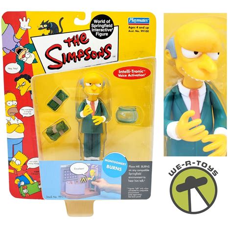 The Simpsons World Of Springfield Montgomery Burns Action Figure