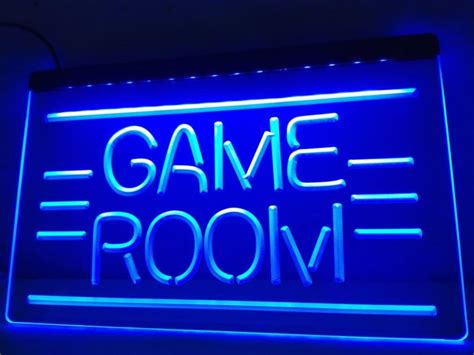 Game room sign | by Light Signs Cave