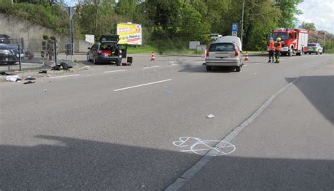 Dinkelsb Hl Verkehrsunfall Motorradfahrer Schwer Verletzt