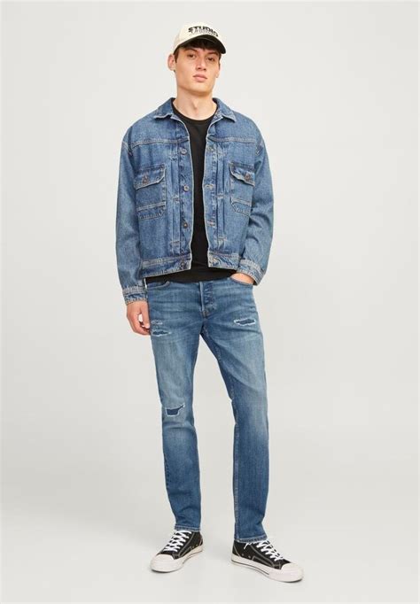 Jack Jones VAQUERO Jeans Slim Fit Azul Vaquero En 2024 Vaqueros