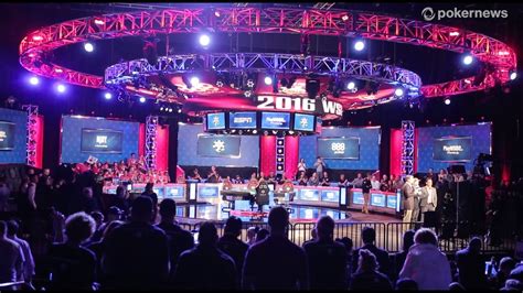 2016 WSOP Main Event The Final Day YouTube