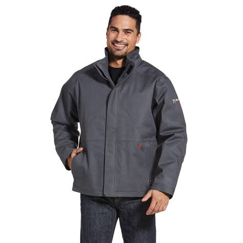 Ariat Mens Fr Maxmove Waterproof Insulated Jacket Iron Gray Billy