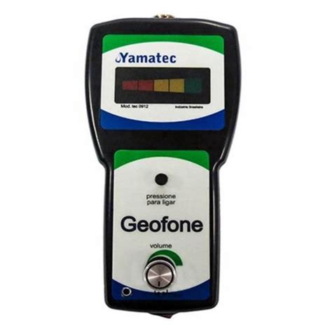 Yamatec Geofone Eletr Nico Ca A Vazamento Saneamento Tec No Shoptime