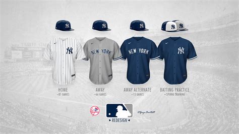 Mlb Uniform Redesign Concepts American League On Behance