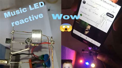 RGB LED Music Reactive BC547 Transistor Music LED Reactive YouTube