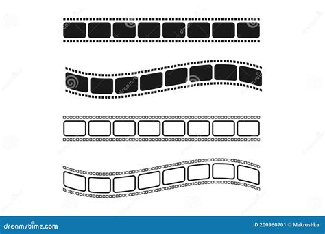 Cinema Strip Templates Negative And Strip Media Filmstrip Film Roll