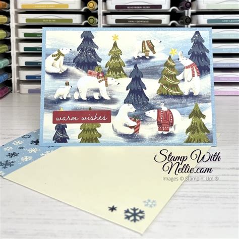 6 Quick Beary Christmas Cards Stamp With Nellie