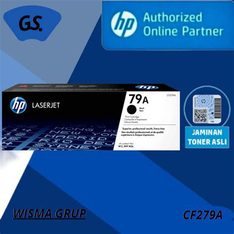 Jual Toner Hp Laserjet 79a Black Original Cf279a Original Shopee Indonesia