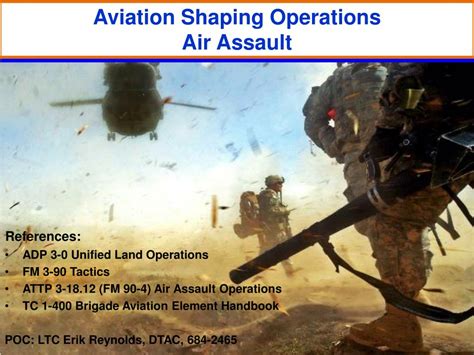 PPT - Aviation Shaping Operations Air Assault PowerPoint Presentation ...